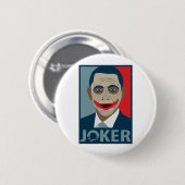 Anti-Obama-Joker Button (Vorne & Hinten)