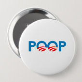 ANTI-OBAMA - KACKEN SIE BUTTON (Vorne & Hinten)