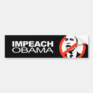 Anti-Obama - klagen Sie Obama an Autoaufkleber