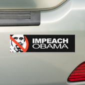 Anti-Obama - klagen Sie Obama an Autoaufkleber (Auf Auto)