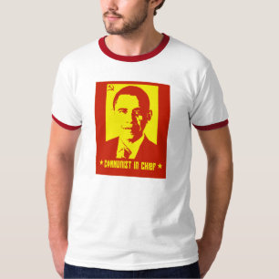 Anti-Obama-Kommunist-Männer-Ringer-T-Shirt T-Shirt