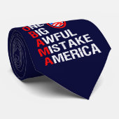 Anti-Obama-Krawatte Krawatte (Gerollt)