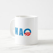 Anti-Obama - LMAO Kaffeetasse (Vorderseite Links)