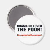 Anti-Obama Magnet (Vorderseite/Rückseite)