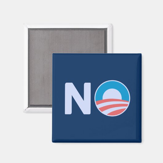 Anti Obama Magnet (Vorderseite/Rückseite)