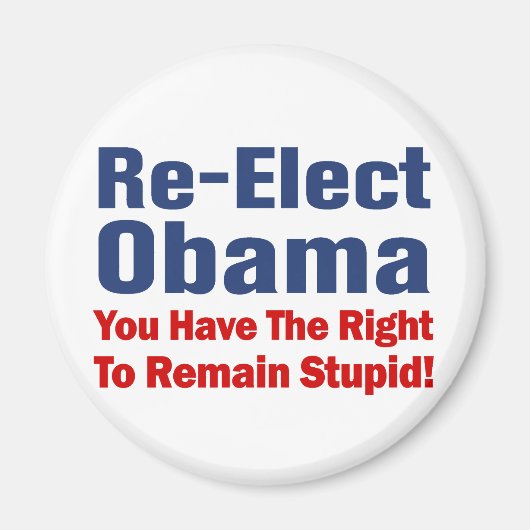 Anti-Obama Magnet (Vorne)