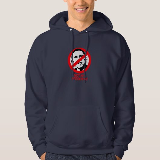 Anti-Obama - nicht mein Präsident Hoodie (Vorderseite)