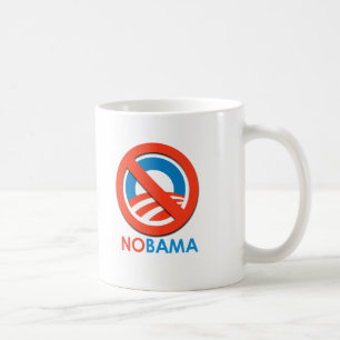 ANTI-OBAMA - NOBAMA KAFFEETASSE