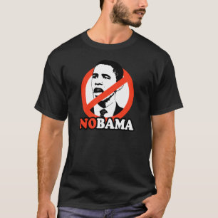 ANTI-OBAMA/NOBAMA T - SHIRT