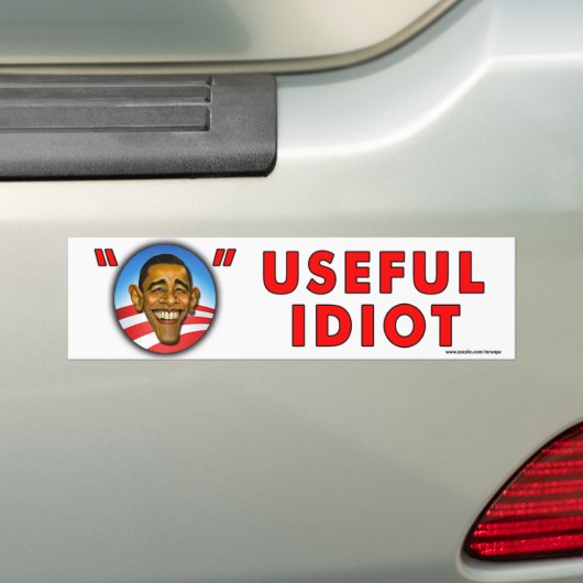 Anti-Obama "Nützlicher Idiot-Autoaufkleber" Autoaufkleber (Auf Auto)