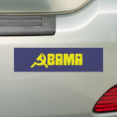 Anti-Obama - Obama ist ein Kommunist Autoaufkleber (Auf Auto)