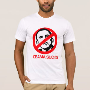 Anti-Obama - Obama ist zum Kotzen T-Shirt