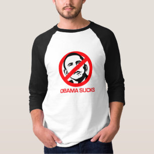 Anti-Obama - Obama ist zum Kotzen T-Shirt