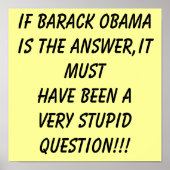 ANTI OBAMA POSTER (Vorne)