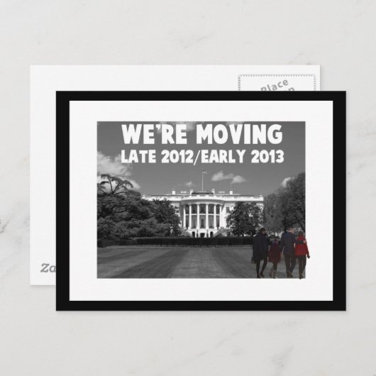 Anti Obama Postkarte (Vorne/Hinten)