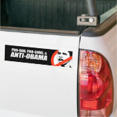 Anti-Obama - PRO-GOD PRO-GUNS ANTI-OBAMA Bumpersti Autoaufkleber (Auf Lkw)