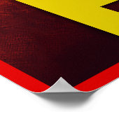 Anti-Obama Red Devil Giant Poster (Ecke)