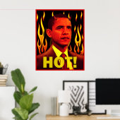 Anti-Obama Red Devil Giant Poster (Heimbüro)