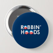 ANTI-OBAMA - ROBBIN-HEIDE BUTTON (Vorne & Hinten)