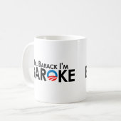Anti-Obama - sagen Sie Barack Im Baroke Kaffeetasse (Vorderseite Links)