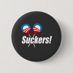 Anti-Obama - Sauger Button