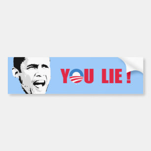 Anti-Obama - Sie Lüge Autoaufkleber
