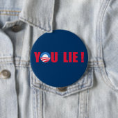 Anti-Obama - Sie Lüge Button (Beispiel)