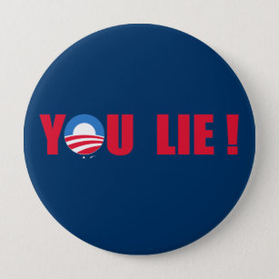 Anti-Obama - Sie Lüge Button