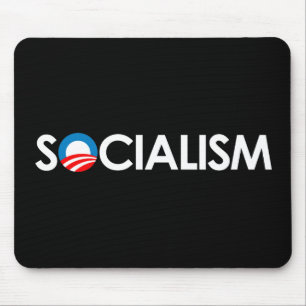 Anti-Obama - Sozialismusweiß Mousepad