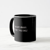Anti-Obama-Spaß Tasse (Vorderseite Links)