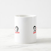 Anti-Obama - stumm und stummer Kaffeetasse (Mittel)