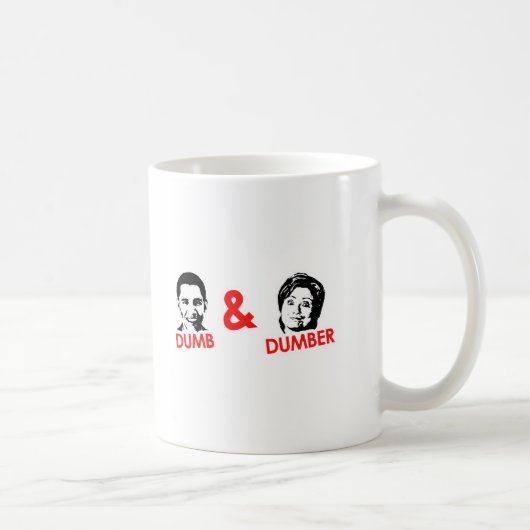 Anti-Obama - stumm und stummer Kaffeetasse (Rechts)