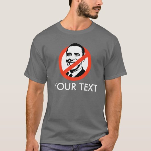 ANTI-OBAMA T-Shirt (Vorderseite)