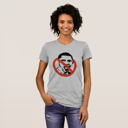 ANTI-OBAMA T - SHIRT (Vorne ganz)