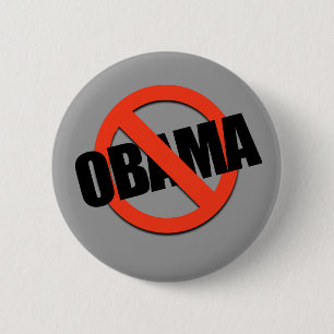 ANTI-OBAMA-T-SHIRT BUTTON