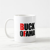 Anti-Obama - T - SHIRT des DOLLAR-OFAMA Kaffeetasse (Links)