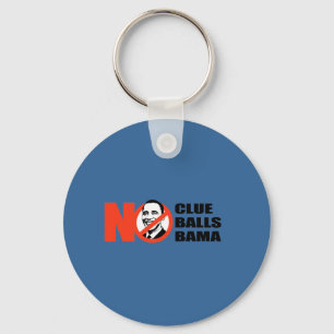 Anti-Obama-T - Shirt - kein Anhaltspunkt. No Ball. Schlüsselanhänger