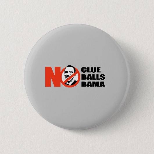 Anti-Obama-T - Shirt - Kein Hinweis auf Nobama Button (Vorderseite)