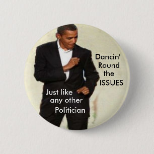 Anti-Obama-Tanzen-Knopf Button