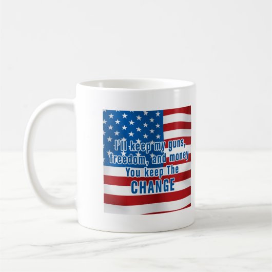 Anti-Obama-Tasse Kaffeetasse (Links)