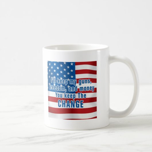 Anti-Obama-Tasse Kaffeetasse (Rechts)