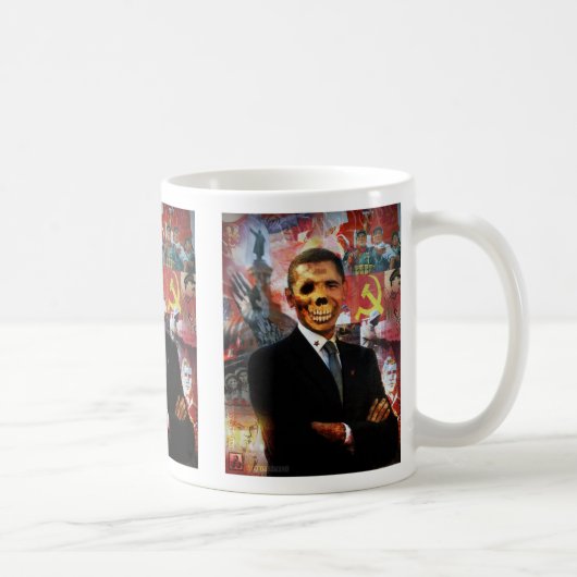 Anti-Obama-Tasse Kaffeetasse (Rechts)