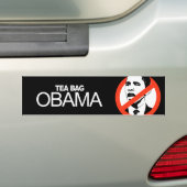 Anti-Obama - Teebeutel Obama Autoaufkleber (Auf Auto)