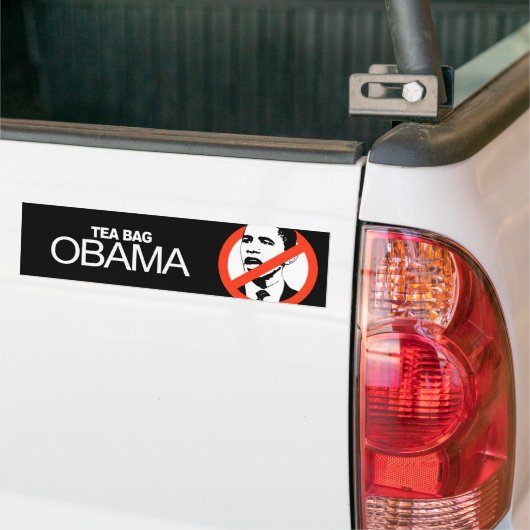 Anti-Obama - Teebeutel Obama Autoaufkleber (Auf Lkw)