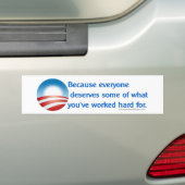 Anti-Obama weil Autoaufkleber (Auf Auto)