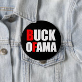 Anti-Obama - Weiß des DOLLARS OFAMA 2 Button (Beispiel)