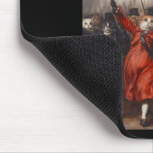 Anti Oligarchie - Katzenprotest  Mousepad (Ecke)