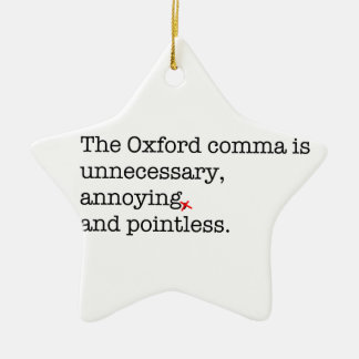 Anti-Oxford Komma Keramik Ornament