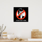 Anti-Palin-Poster / Benutzerdefinierter Text Poster (Küche)
