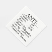Anti-Papier-Serviette Serviette (Ecke)